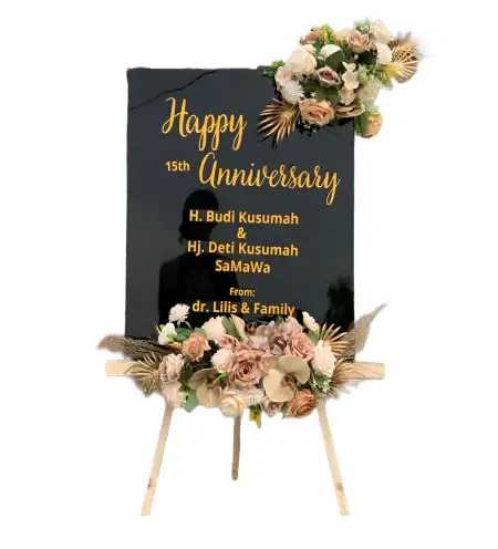 Papan Bunga Akrilik Samarinda