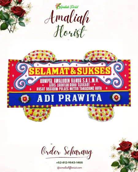Papan Bunga Ucapan Selamat Samarinda