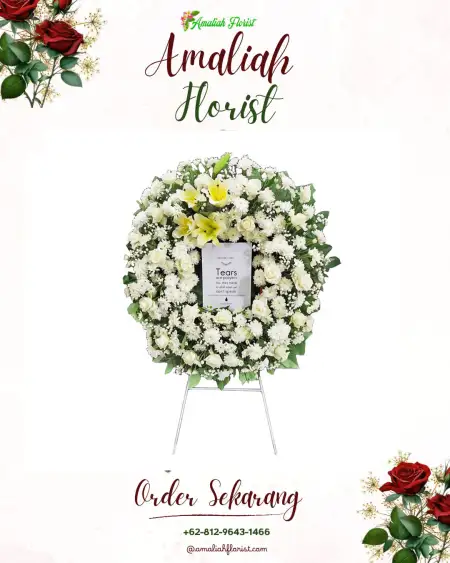 Krans Bunga Duka Samarinda